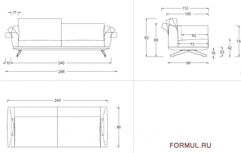 Диван Twils WING Диван Twils WING