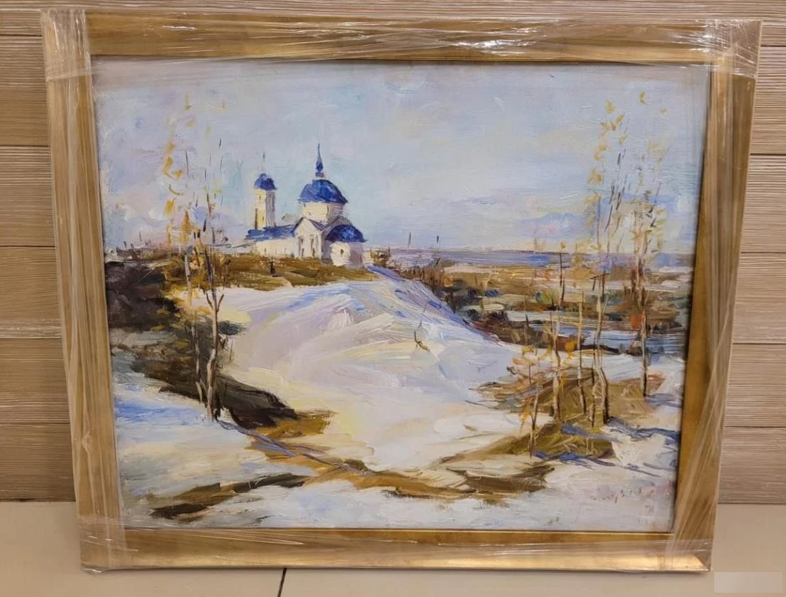 Картина Авторская работа Весна в Переяславле Картина Авторская работа Весна в Переяславле