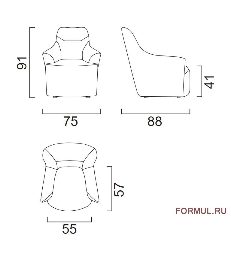 Кресло Saloni Galileo Кресло Saloni Galileo