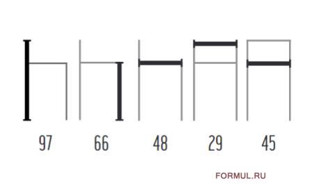 ���� ������ Julia Italia Evelin sg verniciato (Light)