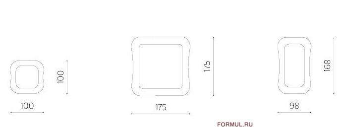 Зеркало Capodarte Dune Зеркало Capodarte Dune