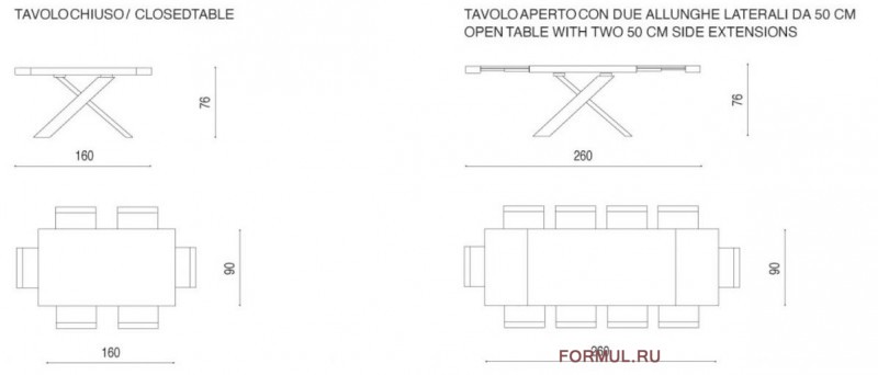 Стол Capodarte Karma Стол Capodarte Karma