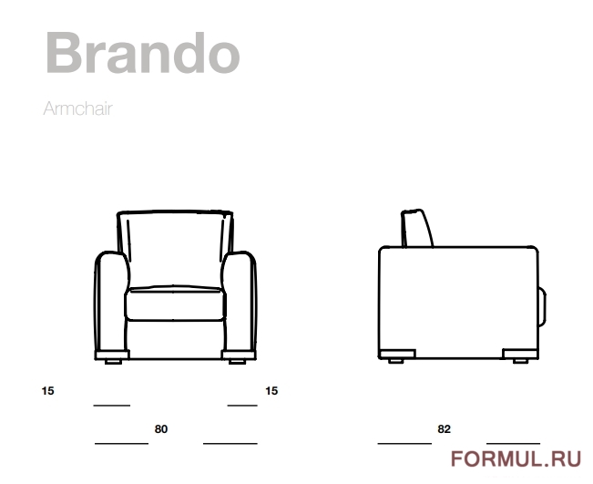 Кресло Marac Brando Кресло Marac Brando
