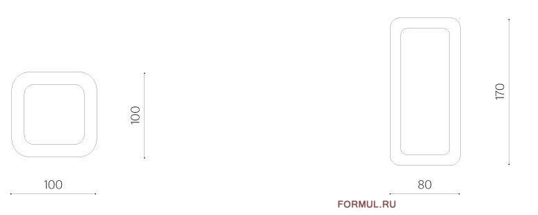 Зеркало Capodarte Palace Зеркало Capodarte Palace