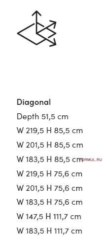 Комод Tomasella Diagonal Комод Tomasella Diagonal