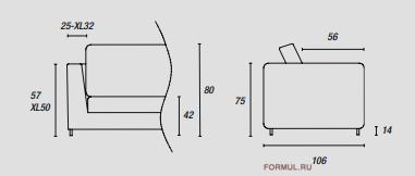 Диван Ditre Italia Dalton Диван Ditre Italia Dalton