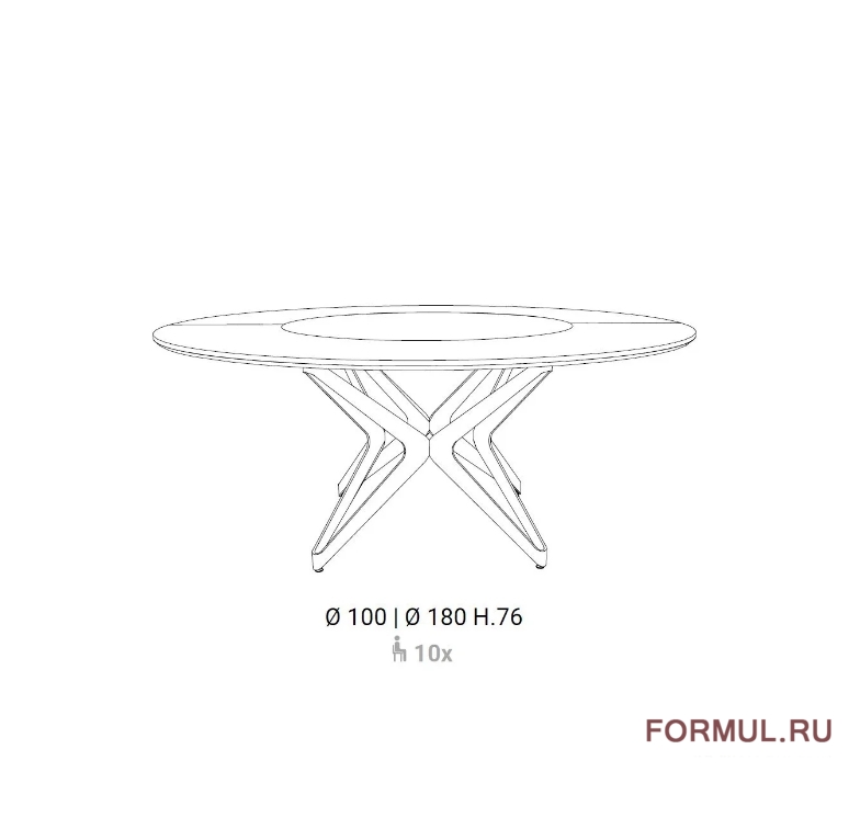 Стол Ozzio DNA Стол Ozzio DNA