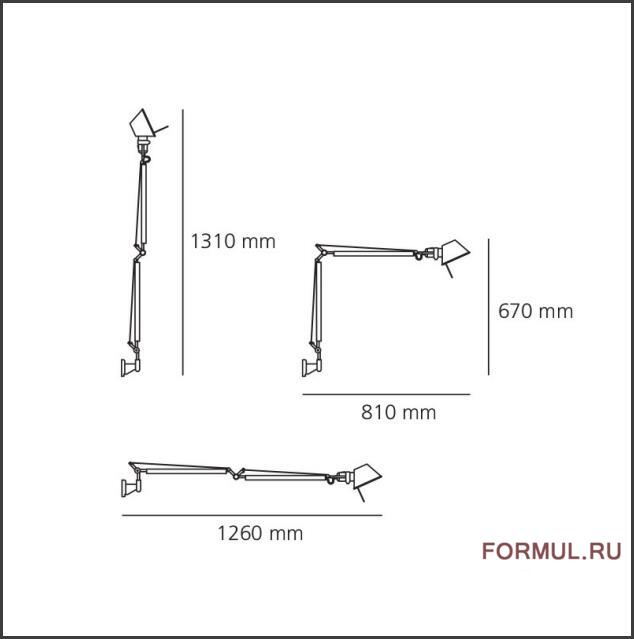 ��� Artemide Tolomeo A004800