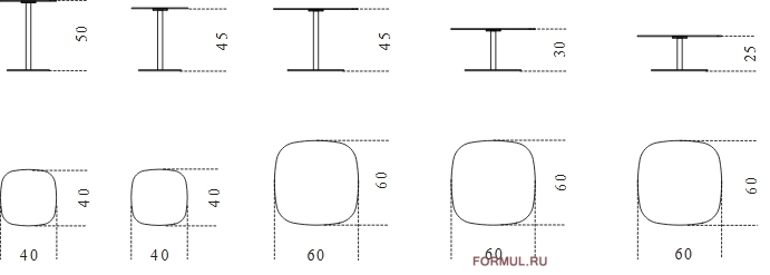 Стол журнальный Gallotti Radice Chantal Стол журнальный Gallotti Radice Chantal