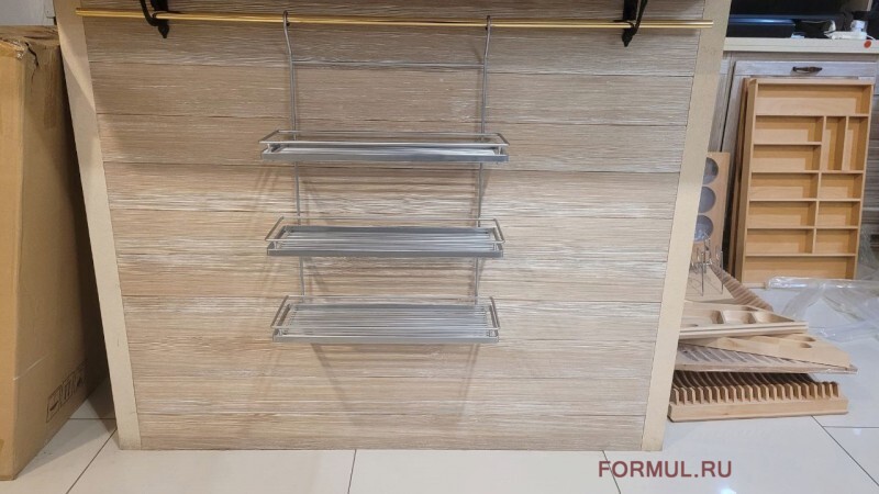 Рейлинговая система KESSEBOHMER Навесная полка тройная Рейлинговая система KESSEBOHMER Навесная полка тройная