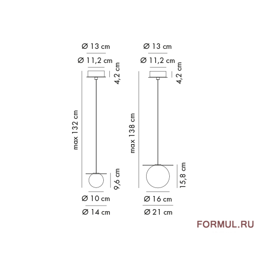 Светильник Axo light Kiss Светильник Axo light Kiss