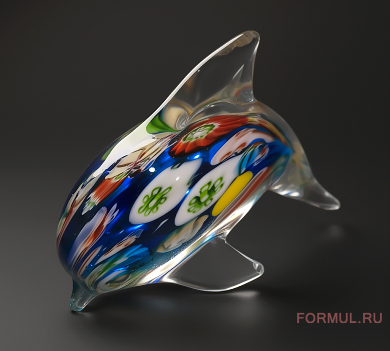 Статуэтка Arte Di Murano Дельфин Статуэтка Arte Di Murano Дельфин